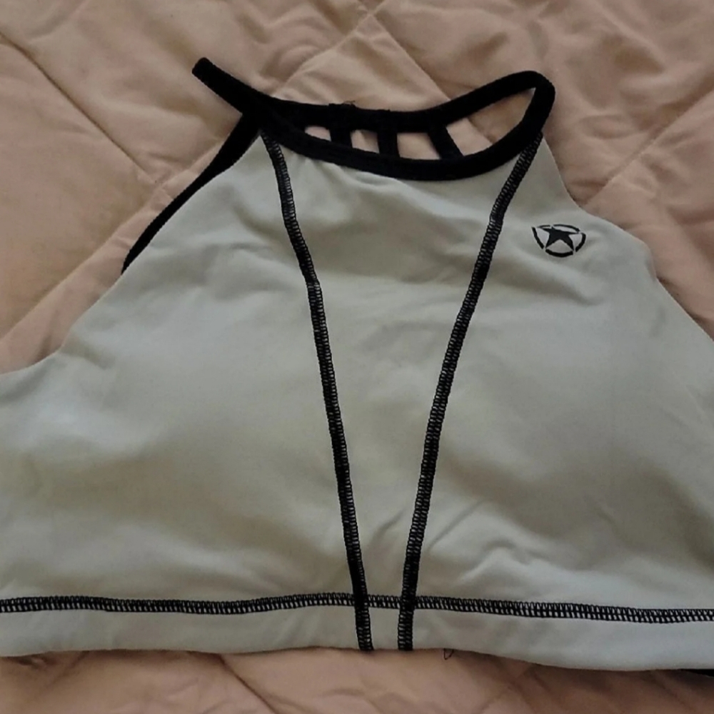 new savage barbell sports bra